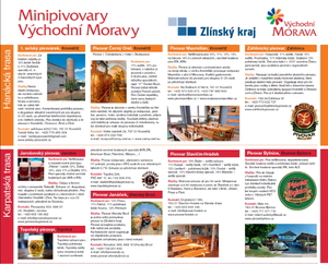Východní Morava - minipivovary