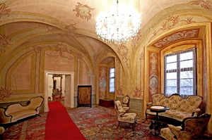 hrad Malenovice - interiér