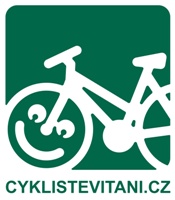 Logo Cyklisté vítáni