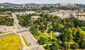 park Komenského a zámek Zlín_foto Martin Krajča
